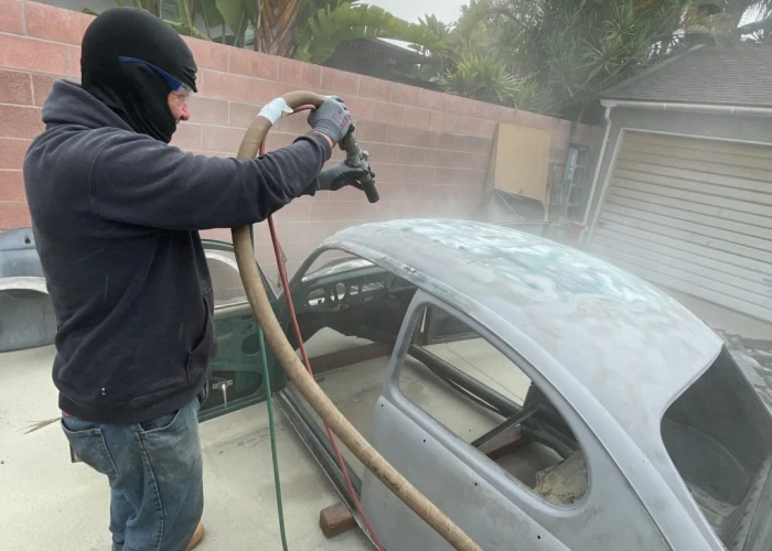 Szemcseszórás – Dustless Blasting - Grindhouse Motors